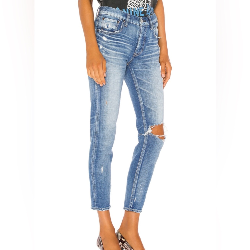 Moussy Vintage jeans in Helendale Skinny Sz 26 Distressed Mi Japan Japanese - Picture 3 of 10